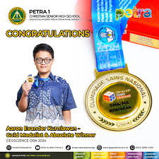Selamat kepada peraih medali Olimpiade Sains Nasional SMA/MA 2024: 1. Aaron  Evander Kurniawan