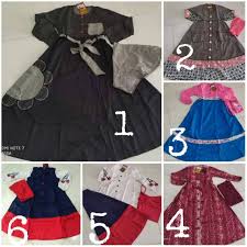 Busana muslim anak dannis ethnic style. Baju Muslim Anak Perempuan Dannis Size 7 Shopee Indonesia