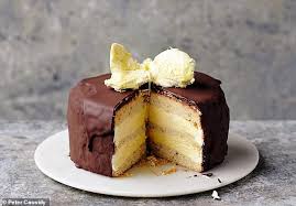 Find the perfect dessert recipe for any occasion. James S Treasure Islands Banana And Ice Cream Cake Daily Mail Online