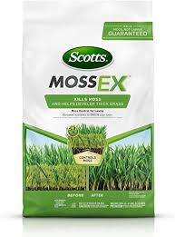 Most mosses are native and benign, part of a natural succession of vegetation. Amazon Com Scotts Mossex Kills Moss But Not Lawns Contains Nutrients To Green The Lawn Moss Control For Lawns Helps Develop Thick Grass Treats Up To 5 000 Sq Ft 18 37