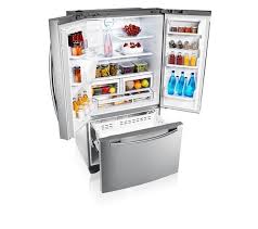 Samsung Rfg23uers American Style Fridge Freezer Silver Freestanding Fridge American Style Fridge Freezer American Fridge Freezers