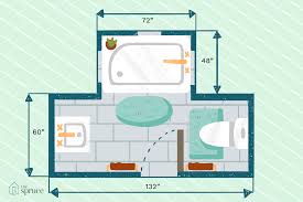 Best layout for small bathroom. 15 Free Bathroom Floor Plans You Can Use