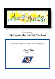 The Dalgety Bay Art Club Newsletter Ingrid Mayes