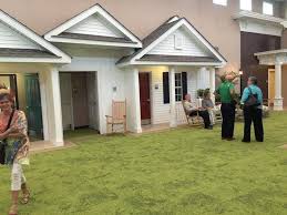 Assisted Living Facility Realistically Designed To Look Like Cute Neighborhood Street Assisted Living Facility Nursing Home Assisted Living