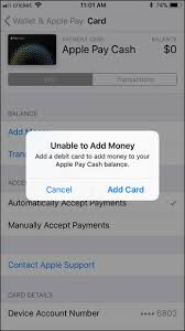 The first card you add to wallet will become your default card. How To Set Up And Use Apple Pay Cash On Your Iphone