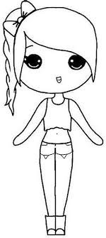 How to make coloring pages to print? Easy Chibi Bff Drawing Shefalitayal