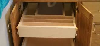 bathroom cabinet roll out shelves