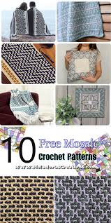 Check spelling or type a new query. 10 Free Mosaic Crochet Pattern Link Blast In 2021 Crochet Patterns Striped Crochet Blanket Free Crochet Pattern