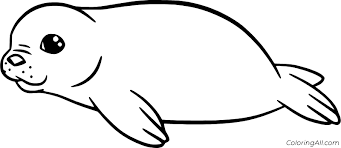 By best coloring pages april 2nd 2021. Seal Coloring Pages Coloringall