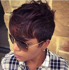 How Cute Is This Http Community Blackhairinformation Com Hairstyle Gallery Short Haircuts How Cute Is This Short Hair Styles Short Sassy Hair Hair Styles