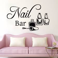 Maybe you would like to learn more about one of these? Nail Salon Wall Decal Manicure Pedicure Window Sticker Nail Bar Nail Polish Decal Beauty Salon Spa Wall Decor Hs083 Home Living Wall Decor Delage Com Br