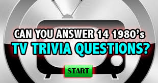 If you know, you know. Quizfreak Can You Answer These 14 1980 S Tv Trivia Questions