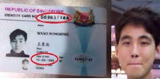 Oct 31, 2018 — the business times: Picture Of Chinese National S Fake Singapore Identity Card Sparks Outrage Coconuts Singapore