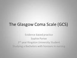 The glasgow coma scale (gcs) is a tool that healthcare providers use to measure a person's level of consciousness. The Glasgow Coma Scale Gcs Ppt Video Online Download