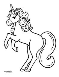 Download these 10 free unicorn coloring pages for your child to enjoy. Unicorn Coloring Pages 50 Printable Sheets Easy Peasy And Fun