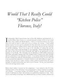 Not having being or existence | meaning, pronunciation, translations and examples. Pdf Would That I Could Kitchen Police Florence Italy