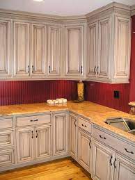 Step by step instructions on how to strip stain kitchen. Red Cupboards In Kitchen Novocom Top