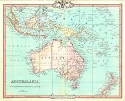 The new zealand flag has the southern cross portrayed with red stars with white boarders. Australasia New Zealand East India Islands Etc Etc Geographicus Rare Antique Maps