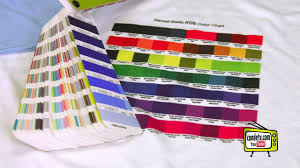 sublimation to cotton reveal s film working with color charts