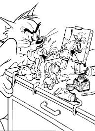 Tom Und Jerry Malvorlagen Pintar