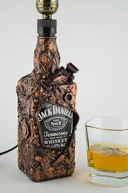 Exclusive Christmas Gift Jack Daniels Whiskey Bottle Lamp Gift For Husband Gift For Brother Biker Club Light Man Cave Night Lamp Liquor Bottle Crafts Liquor Bottle Lamp Bottle Lamp