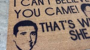 Funny "That's What She Said" Coir Doormat