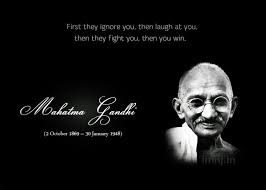Mahatma Gandhi Quotes Senja Aphrodite Inspirational Quote