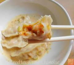Recettes D Une Chinoise Raviolis Aux Crevettes Sauce Rendang Au Lait De Coco Recettes De Cuisine Cuisine Recette Asiatique