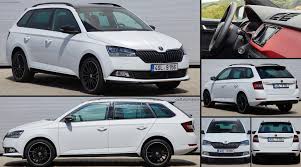 Pojemność bagażnika wynosi 330 litrów, a po złożeniu tylnych siedzeń rośnie do 1150 l. Skoda Fabia Combi Monte Carlo 2019 Test