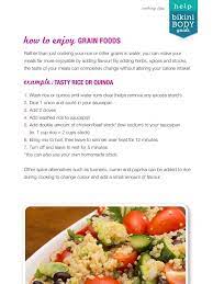 She is also an author and entrepreneur. How To Enjoy Grain Foods Nutrition Guide Workout Food Nutrition
