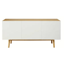 Buffet 3 Portes Blanc Motifs Graphiques Cubik Amenagement Salle A Manger Idee Salle A Manger Meuble Maison