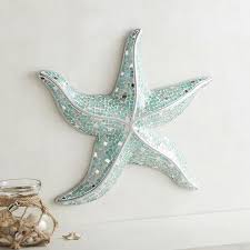 Mosaic Starfish Wall Decor Our Mosaic Starfish Is All Set To Make A Splash As The Main Attraction Starfish Wall Decor Starfish Wall Art Family Room Wall Decor