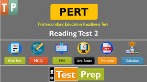 Choose the right answer to each question and use each image as a clue. Pert Reading Practice Test 2 Postsecondary Education Readiness Test Pert