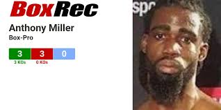 BoxRec: Anthony Miller