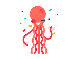Emotional Octopus Octopus Illustration Octopus Design Octopus