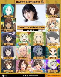 Happy 26th birthday to Tomoyo Kurosawa! The amazing VA that voiced our kure  Karura! : rKengan_Ashura