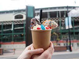 Make Your Own Sundae At West Town Bakery And Tap Across The Street From Wrigley Field In Chicago Chicago Sundae Icecream West Town West Bakery