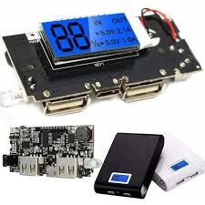 Dual Usb 5v 1a 2 1 A Mobile Power Bank 18650 Replacement Dual Usb 5v 1a 2 1a Mobile Power Bank 18650 Battery Charger Pcba Motherboard Geek Dual Usb Powerbank Battery Charger