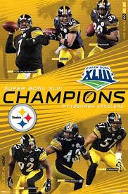 When did the pittsburgh steelers play in the nfl? Pittsburgh Steelers Super Bowl Xliii 2009 Champions Commemorative Po Sports Poster Warehouse
