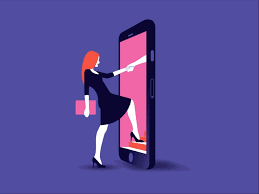08 Social Media Is Calling Me Again By Hafidh Idris Dribbble Motion Design Animation Motion Graphics Design Animation Design