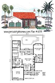 Authentic Period Style Spanish Colonial House Plan Full Set Of Plans For 1 335 60 Spainshcolonial Spanish Colonial Homes Colonial House Spanish Style Homes