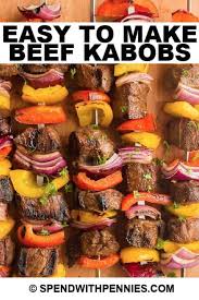 The recipes here can be prepared ahead of time, which allows you to enjoy whatever outing your group has planned. Easy Beef Kabobs Great For Entertaining Spend With Pennies