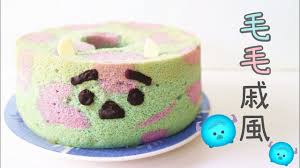 sulley chiffon cake 毛毛戚風蛋糕 two bites kitchen cake chiffon cake mug cake microwave