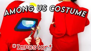 Diy Among Us Costume Under 10 Easy And Cheap Halloween 2020 Youtube