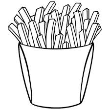 It is one of the company's flagship products and signature dishes. French Fries Character Coloring Page Coloring Page In 2021 Coloring Pages Disney Coloring Pages Kids Coloring Book