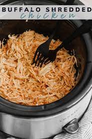 Slow Cooker Buffalo Chicken Slow Cooker Chicken Healthy Chicken Crockpot Recipes Buffalo Chicken Slow Cooker