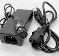 12V 4-pin XLR Power Supply Adapter for Ikegami HL-DV7AW CUI-30 HC-340 HC-390