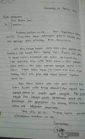 Contoh surat pribadi untuk guru (sd, smp, sma) yang baik, sopan dan benar. Tolong Buatkan Surat Pribadi Brainly Co Id