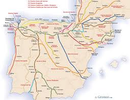 Costa de almeria, costa de tropical, costa del sol und costa de la luz. Jakobsweg Spanien Die Wichtigsten Wege Durch Spanien