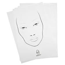 My Face Charts Simple Makeup Learn Makeup Face